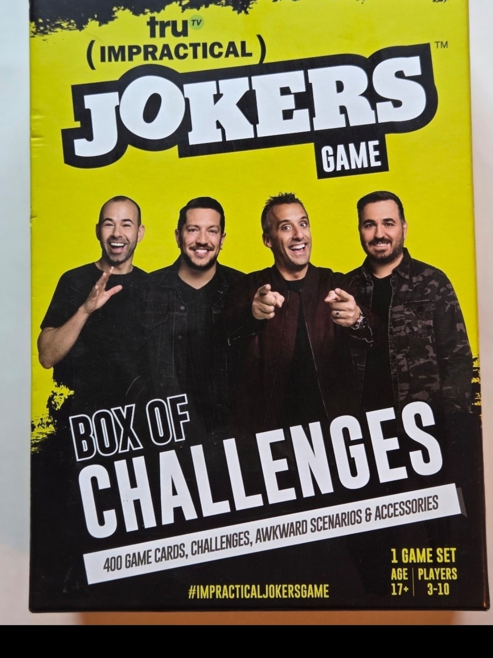 Impractical Jokers Box of Challenges Party Game